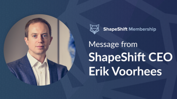 Shapeshift.io membership
